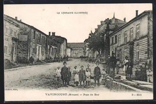 AK Vavincourt, Rue de Bar
