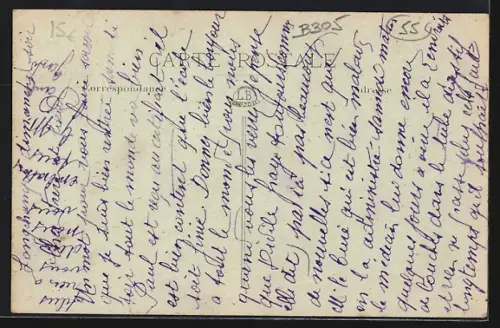 AK Vavincourt, Rue de la Poste