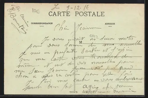 AK Vavincourt, Rue de Verdun