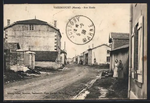 AK Vassincourt, Rue Haute