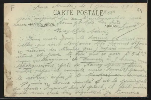 AK Tronville, Avenue de Bar-le-Duc