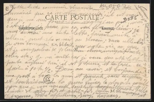 AK Triaucourt, L`Eglise