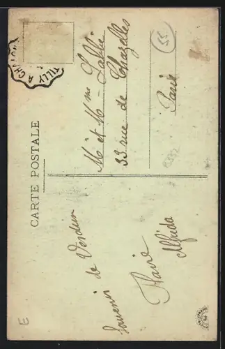 AK Fleury-devant-Douaumont, La rue de l`Eglise en 1914, Emplacement actuel de l`Eglise