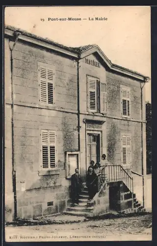AK Pont-sur-Meuse, La Mairie