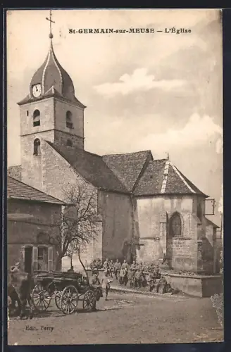 AK St-Germain-sur-Meuse, L`Eglise