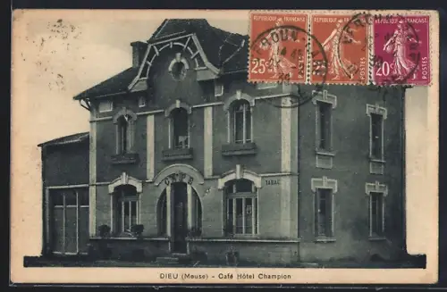 AK Dieu, Cafe Hotel Champion