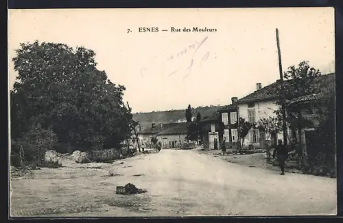AK Esnes, Rue de Mouleurs