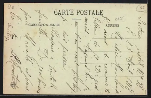 AK Triaucourt, Grand Rue