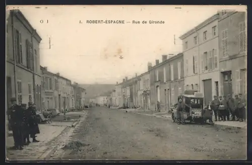 AK Robert-Espagne, Rue de Gironde
