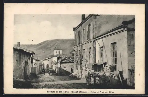 AK Resson, Eglise et Ecole des Filles