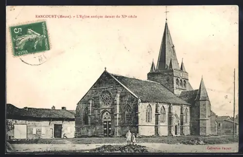 AK Rancourt, L`Eglise antique datant du XI siècle