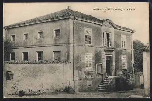AK Pont-sur-Meuse, La Mairie