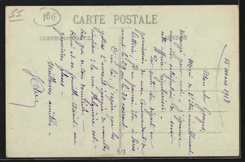 AK Pagny-sur-Meuse, La Cimenterie, Vue prise du bord du Canal