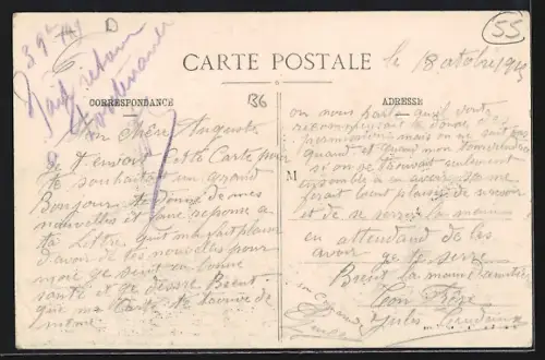 AK Pagny sur Meuse, Route Nationale