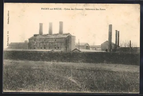 AK Pagny-sur-Meuse, Usine des Ciments, Bàtiments des Fours