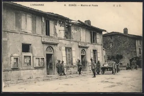 AK Esnès, Mairie et Poste