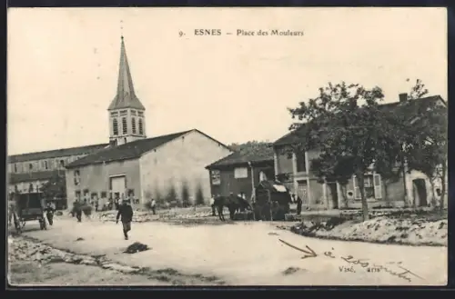 AK Esnes, Place des Mouleurs