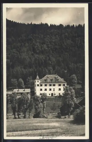 Foto-AK Kirchbach /Gailtal, Ortspartie