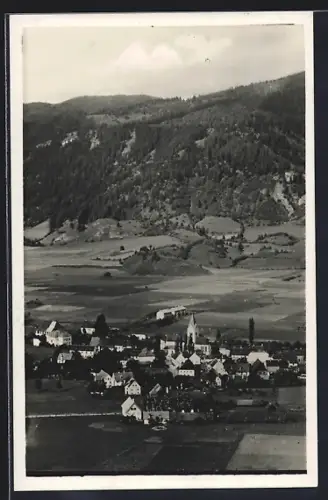 AK Pöls /Steiermark, Teilansicht mit Kirche