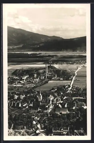 AK Fohnsdorf, Gesamtansicht mit Umgebung