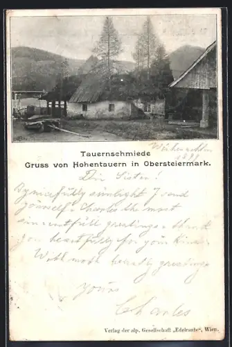 AK Hohentauern in Obersteiermark, Tauernschmiede