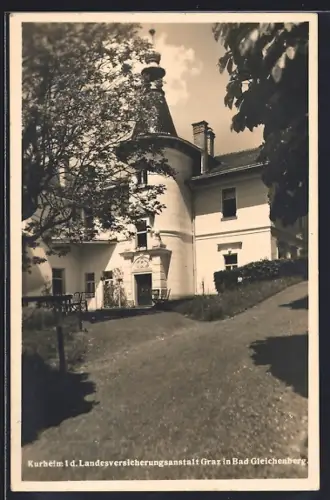 AK Bad Gleichenberg, Kurheim der Landesversicherungsanstalt Graz