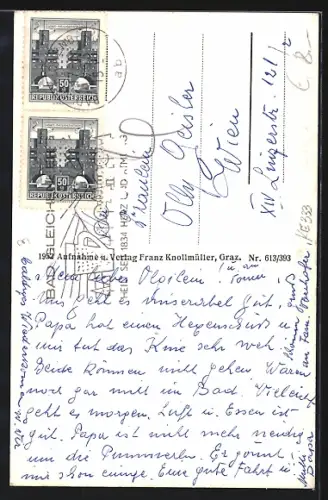 AK Bad Gleichenberg, Restaurant Constantinshöhe