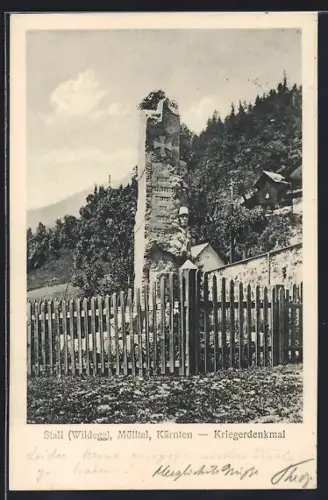 AK Stall /Mölltal, Kriegerdenkmal