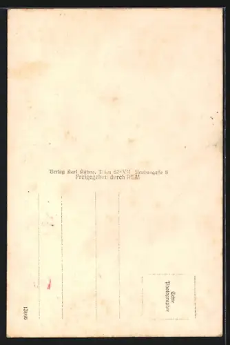 AK Perchtoldsdorf, Strassenpartie mit Kirche