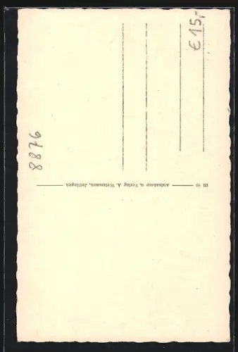 AK Jettingen / Scheppach, Gasthaus zum bayrischen Löwen, Villa Gossner, Kinderbewahranstalt, Schloss