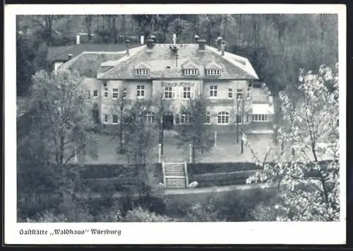 AK Würzburg, Gasthof Waldhaus