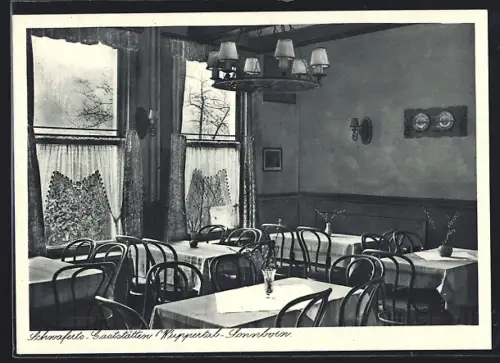 AK Wuppertal-Sonnborn, Restaurant Schwaferts Gaststätten