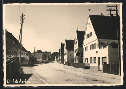 AK Dinkelscherben, Strassenpartie im Ort