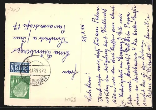 AK Dinkelscherben, Strassenpartie im Ort