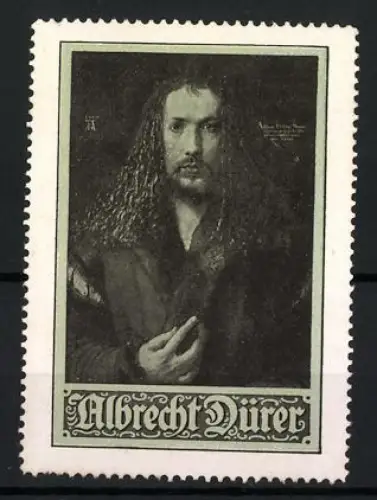 Reklamemarke Albrecht Dürer, Künstlerporträt