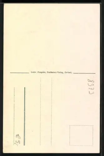 AK Holzfäller beim Zerteilen eines riesigen Baumstammes