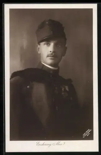 AK Erzherzog Max von Österreich in Uniform mit Orden
