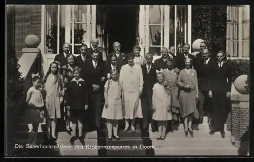 AK Doorn, Silberhochzeit des Kronprinzenpaares von Preussen
