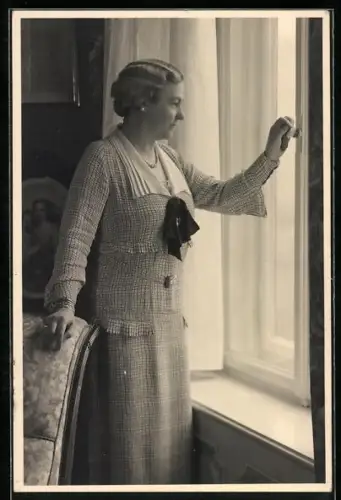 AK Kaiserin Hermine mit Autograph