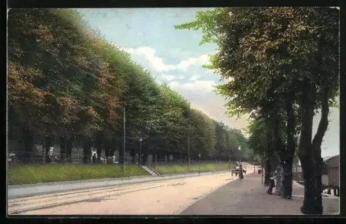 AK Kiel, Wasserallee, Strassenpartie