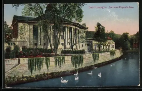 AK Bad Kissingen, Kurhaus, Regentenbau