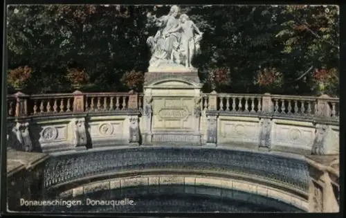 AK Donaueschingen, Donauquelle