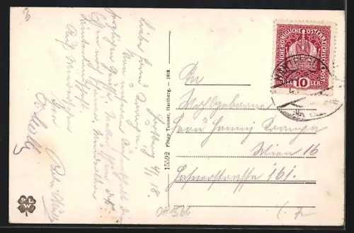 AK Hartberg, Teilansicht mit Kirche