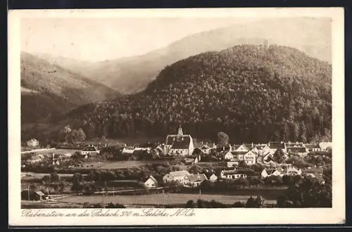 AK Rabenstein an der Pielach, Teilansicht mit Kirche