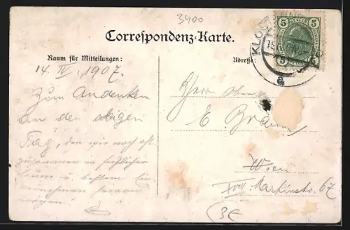 AK Klosterneuburg, Eingang ins Stift