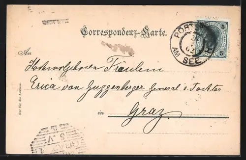 AK Pörtschach am See, Gasthaus Wahliss