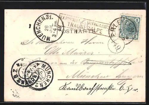 AK Bruck an der Grossglocknerstrasse, Alpen-Gasthof Trauneralpe