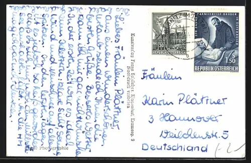 AK Kolbnitz im Mölltal, Teilansicht mit Reisseckgruppe