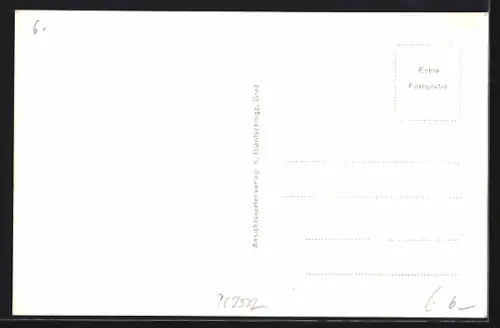 AK Hartberg, Teilansicht mit Kirche