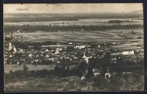 AK Leibnitz, Teilansicht mit Bäumen